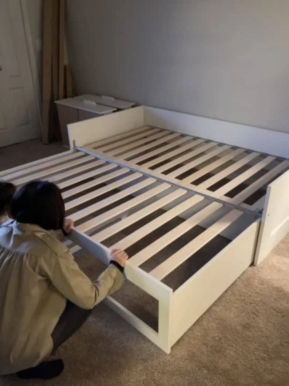 子供部屋にIKEA「ブリムネス」デイベッドを選んだ理由｜収納付きで大